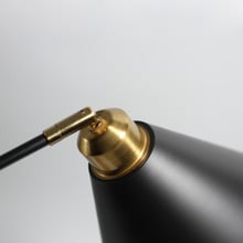 Gordon Metal & Rubberwood Table Lamp